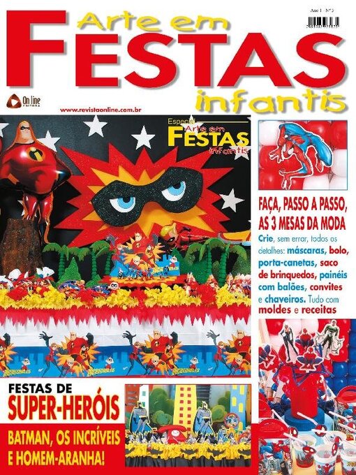 Title details for Arte em Festas Infantis by Online Editora - Available